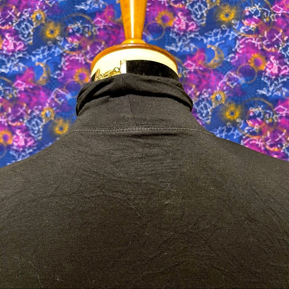 🌈 Lovely midnight turtle neck top - Picture 6 of 11